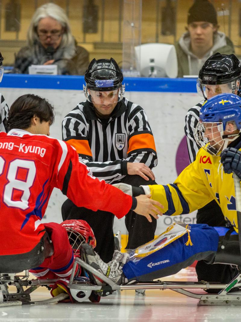 South Korea struck gold on Saturday (21 March) at the IPC Ice Sledge Hockey World Championships B-Pool by beating Sweden, 4-2
