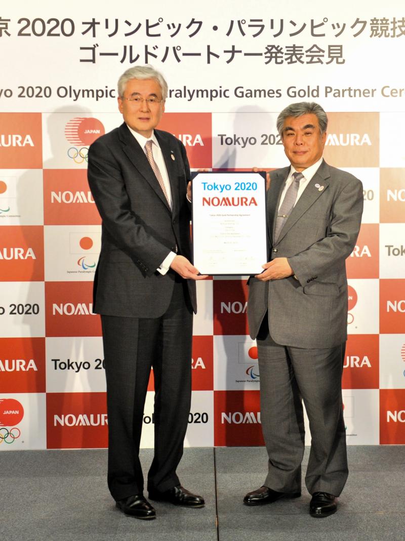 Nomura selected as Tokyo 2020 Gold Partner