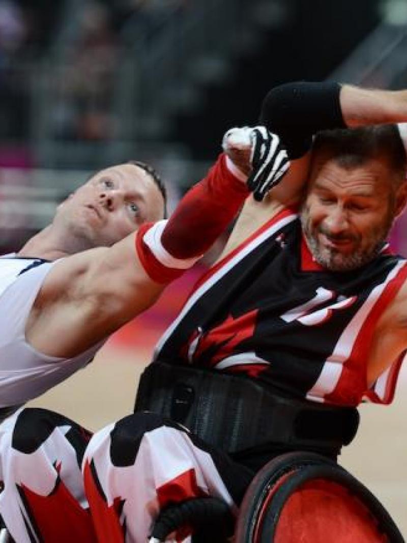 USA v Canada wheelchair rugby