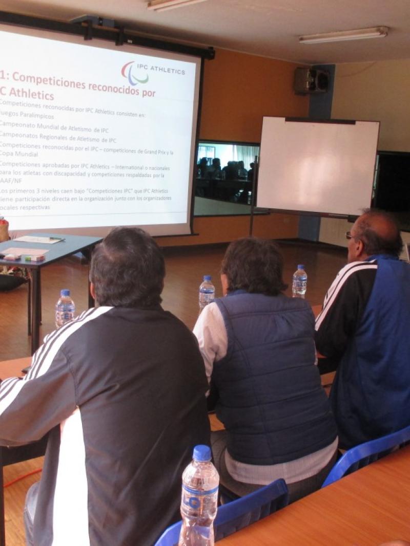 The first IPC Athletics Education programme to be run in Spanish took place in Ecuador at the end of March with 30 individuals receiving key training in officiating. 