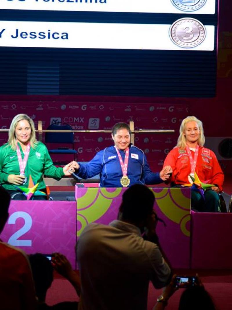 Athletes from Chile, Brazil and Australia won medals at the 2015 IPC Powerlifting Open Americas Championships