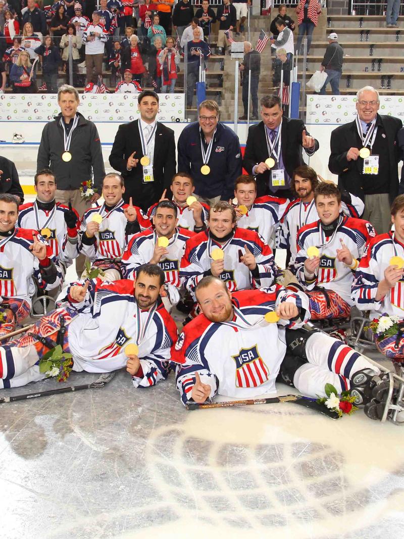 USA sledge hockey