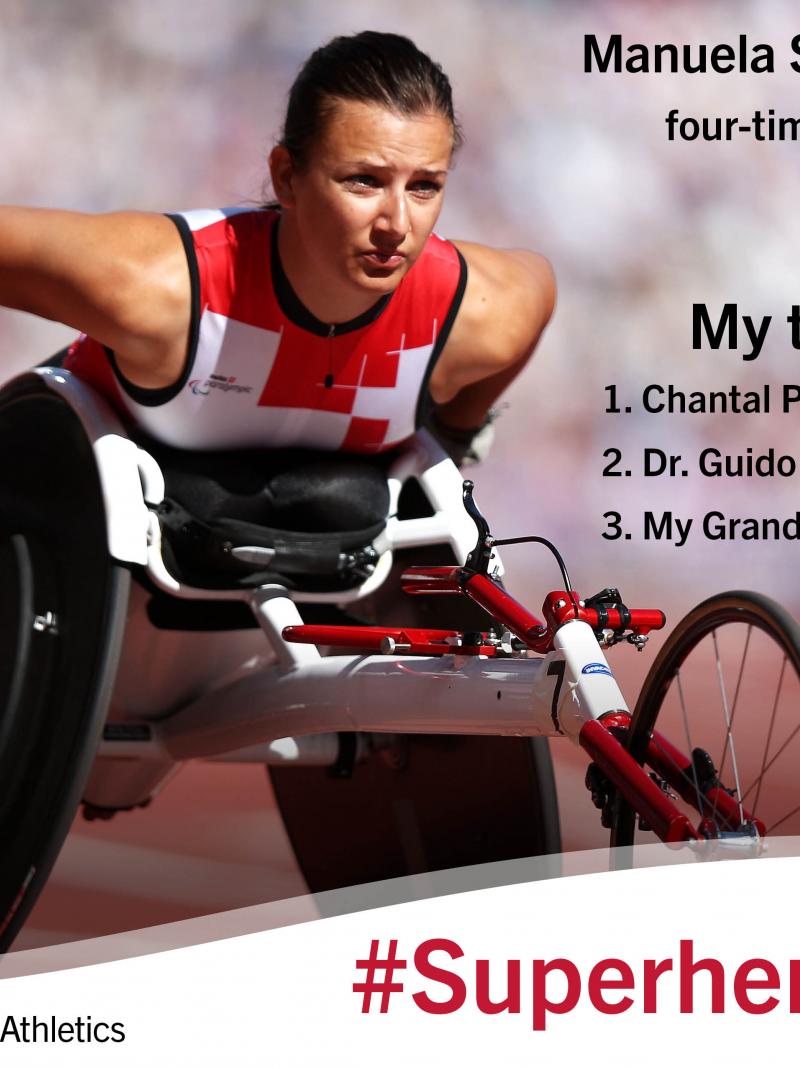 Switzerland’s four-time European champion Manuela Schaer, gives an insight into her three heroes.