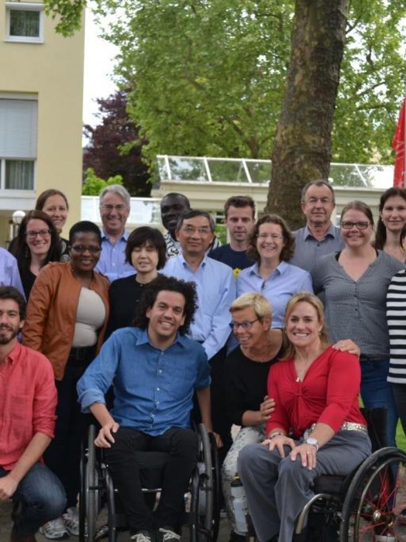 Members of three of the International Paralympic Committee’s (IPC) Standing Committees at the meeting