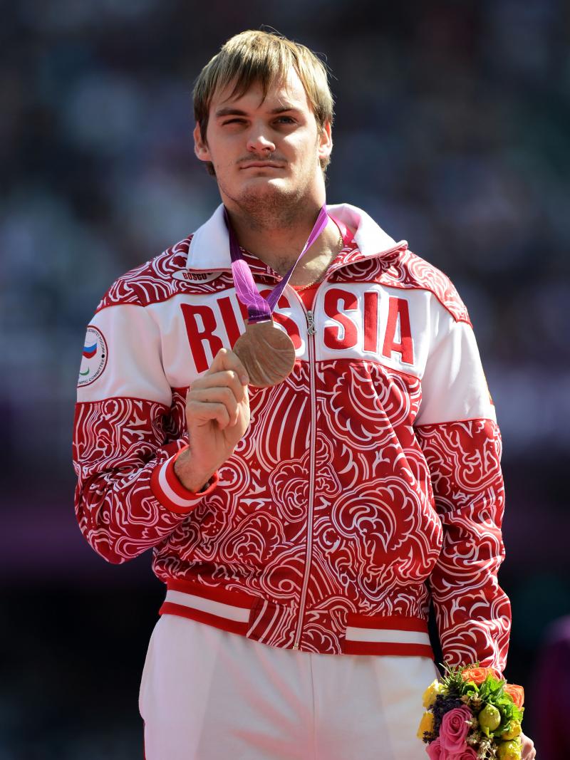 Russia's Vladimir Sviridov won long jump bronze at London 2012.