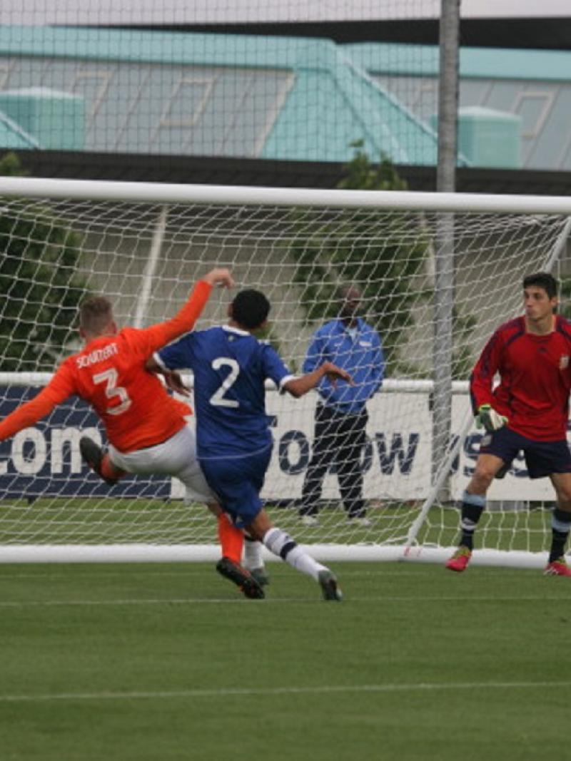 Netherlands faces Argentina during the Cerebral Palsy Football 7-a-side World Championships 2015 on 17 June in St. George’s Park in Great Britain.