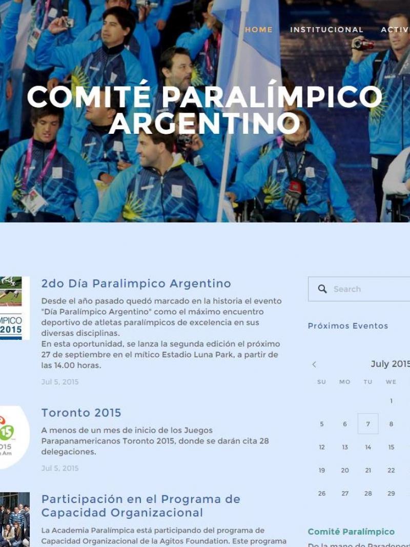 NPC Argentina relaunches new look website