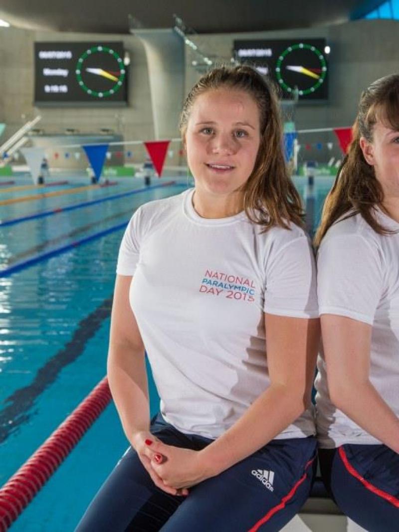Chloe Davies and Amy Marren