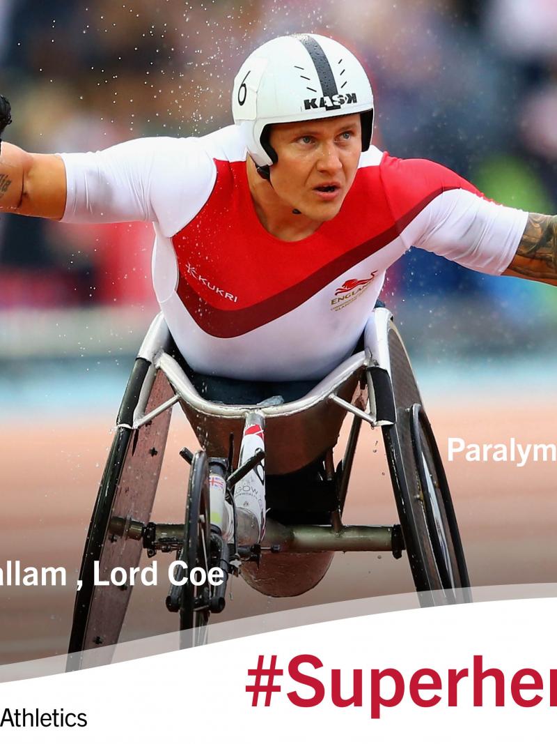 Great Britain’s Paralympic star David Weir, gives an insight into his three heroes.