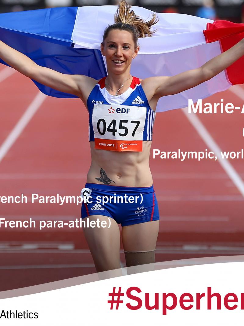 France’s Marie-Amelie Le Fur, gives an insight into her three heroes.