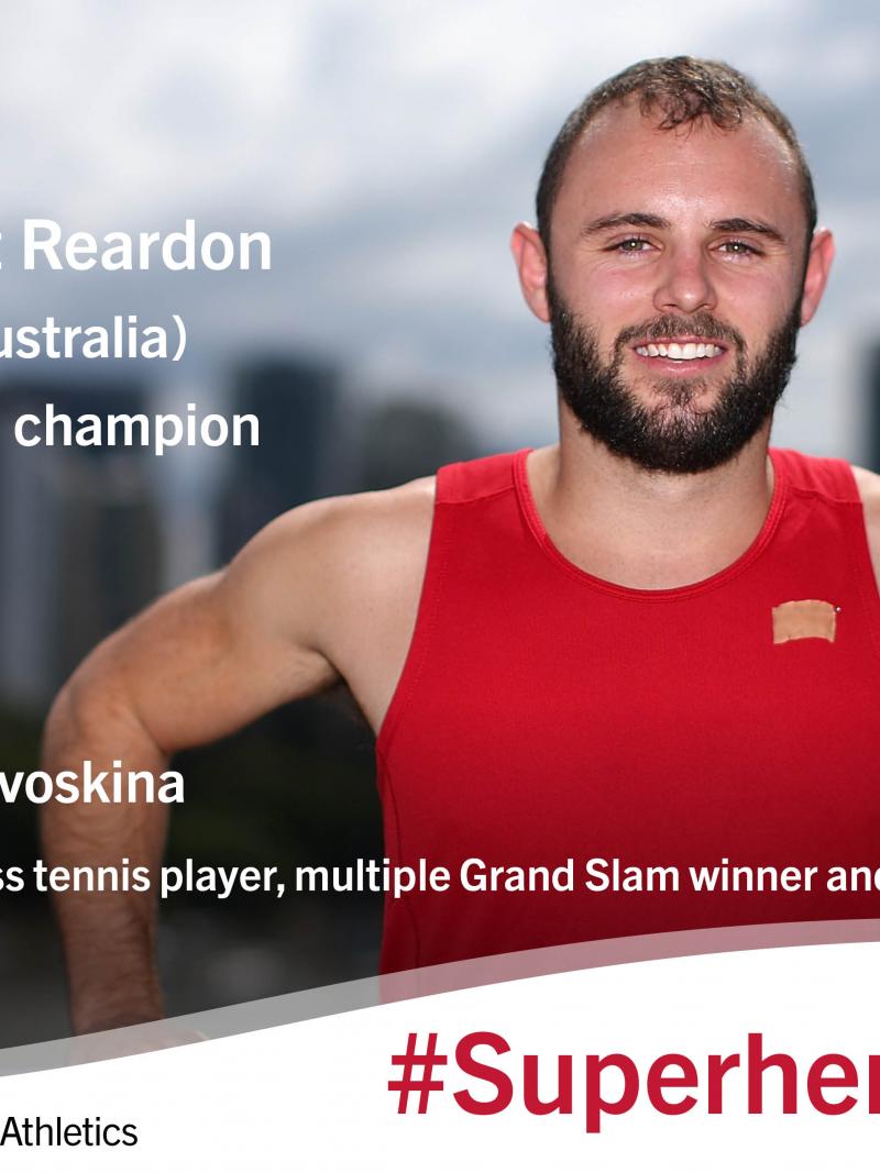 Australia’s 100m T42 world champion, Scott Reardon