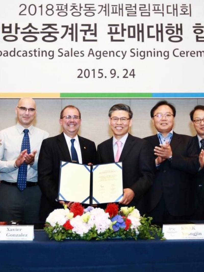The International Paralympic Committee will exclusively sell broadcasting rights for the Pyeongchang 2018 Paralympic Winter Games.