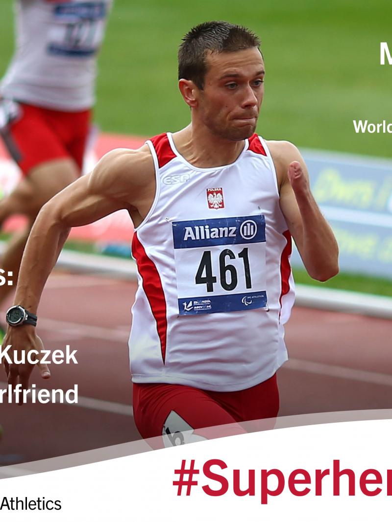 Poland’s double European champion Michal Derus reveals his inspirations for this week’s #Superhero Sunday.
