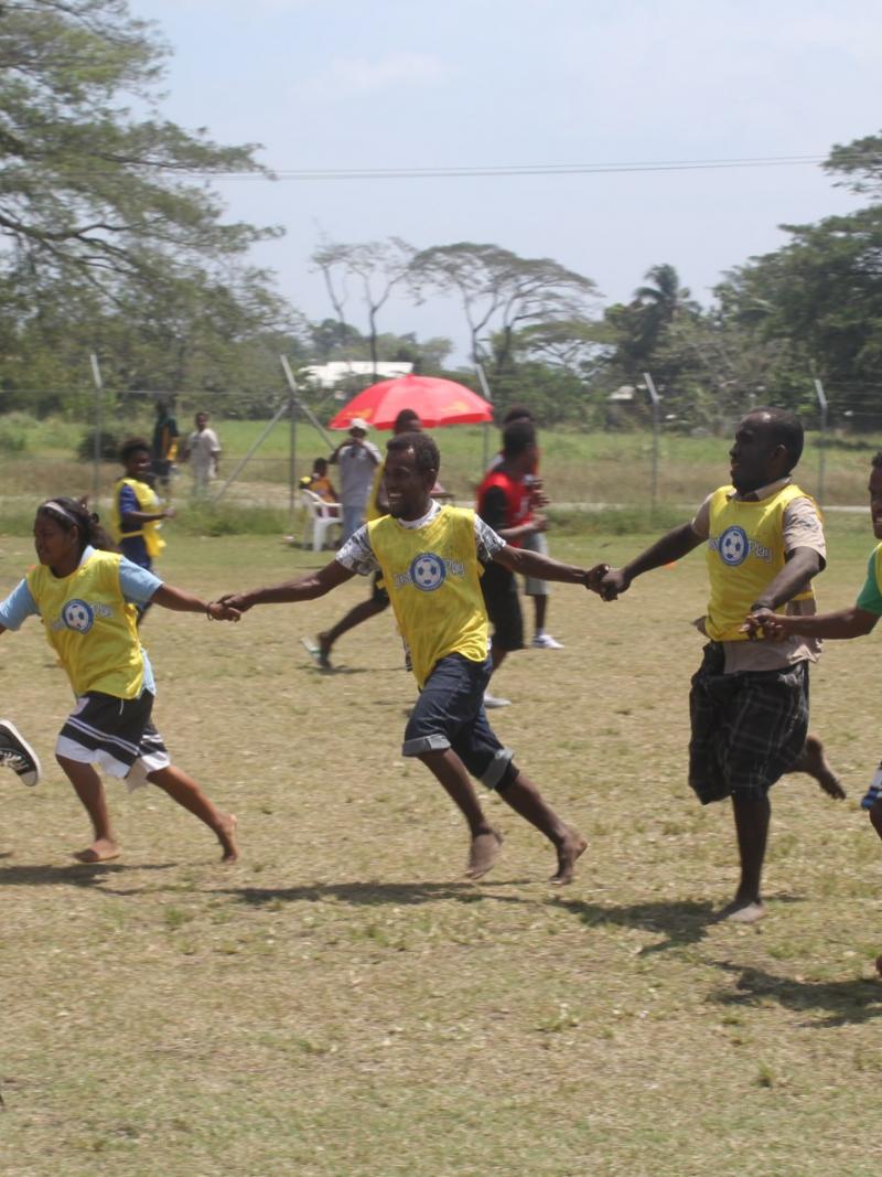 Kids playing