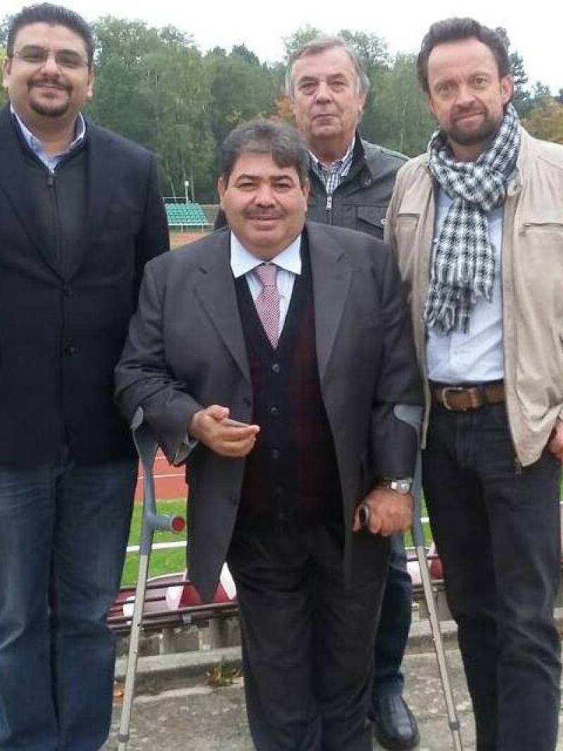 Group photo of four men