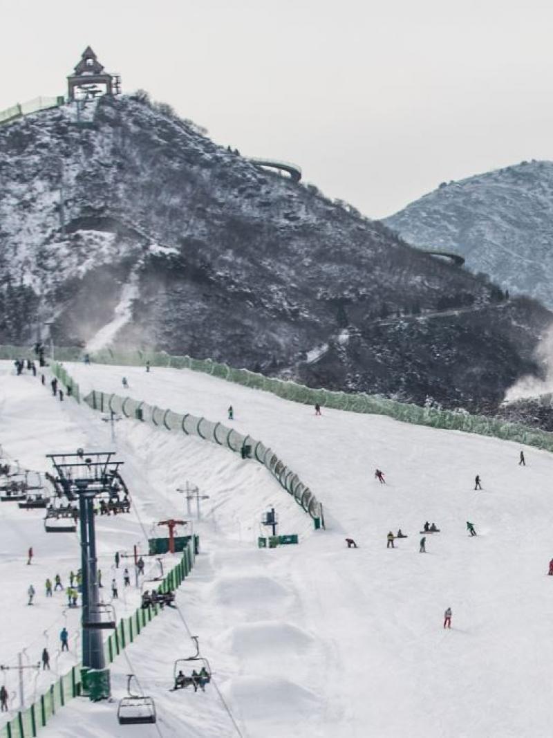 New ski resort in Beijing