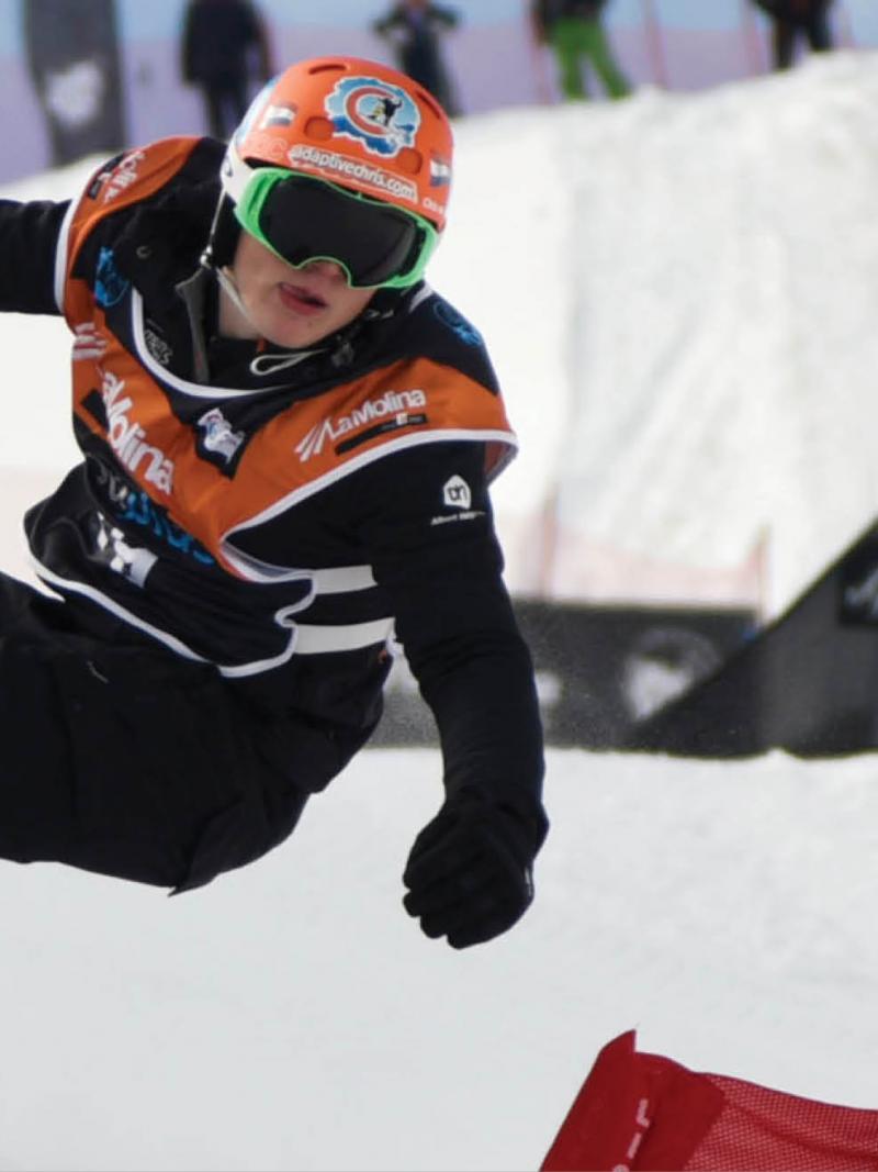 snowboarder Chris Vos