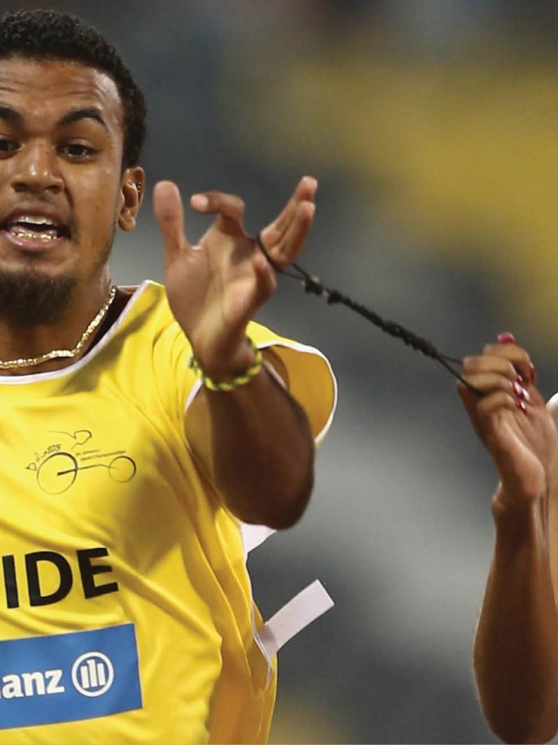 Cuban sprinter Omara Durand