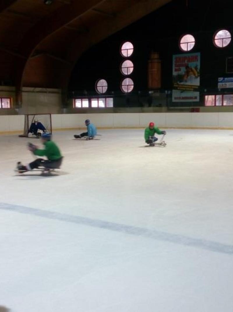 A group of aspiring players and their coaches gathered at Dolny Kubin’s hockey stadium for four days of on and off-ice activities with world famous Canadian coach George Kingston.