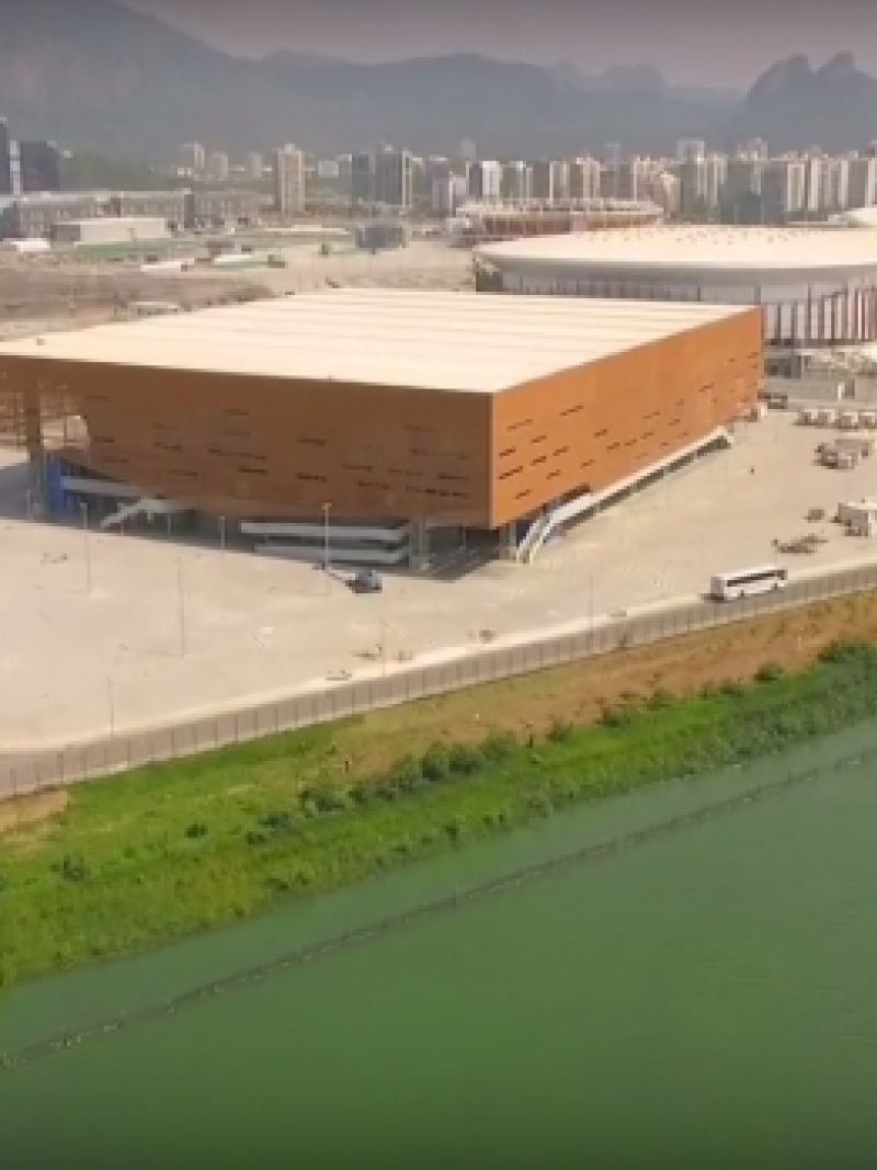 Aerial view of Olympic Park