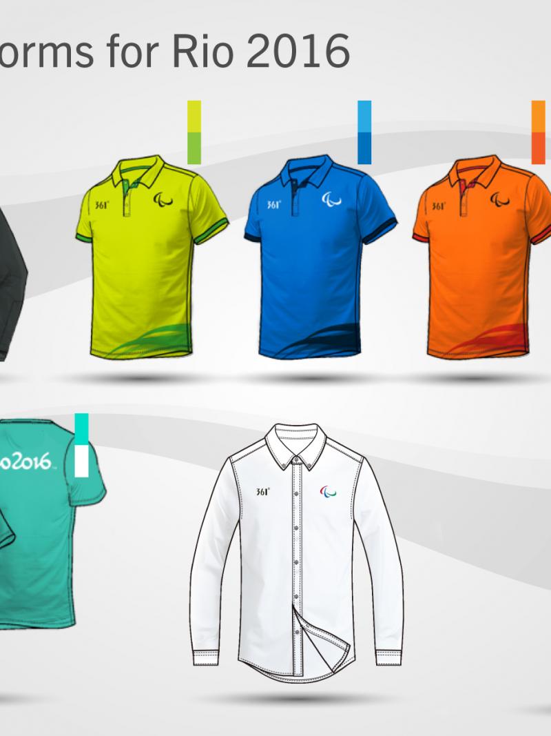 Chinese sportswear company 361° will supply uniforms and products to the IPC ahead of September’s Games.