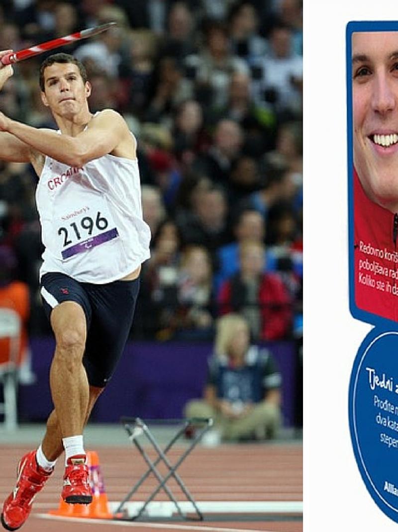 Picture of a man throwing a javelin