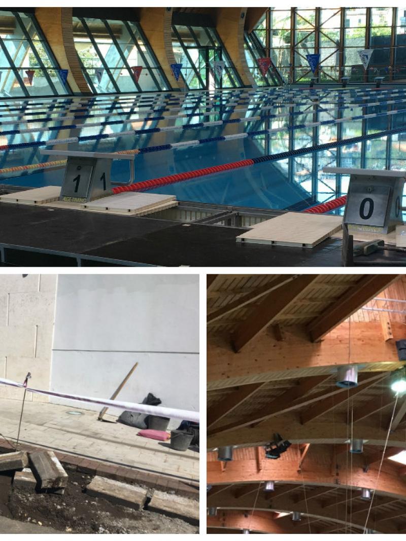 The Complexo Olimpico de Piscinas da Penteada in Funchal, Portugal, has begun its transformation into the venue for the 2016 IPC Swimming European Championships.