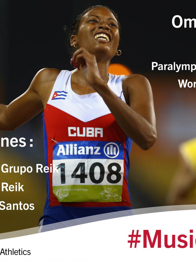 The world’s fastest female Paralympian shares her three favourite songs