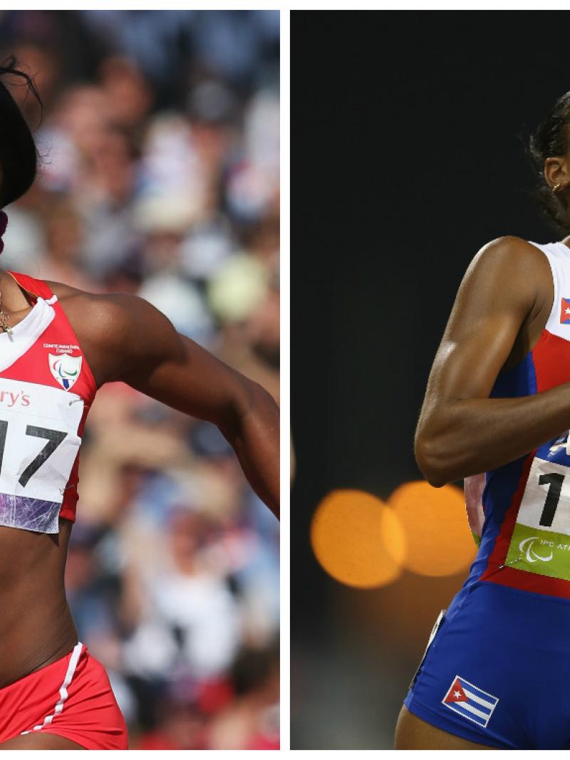 Cuba’s Yunidis Castillo and Omara Durand