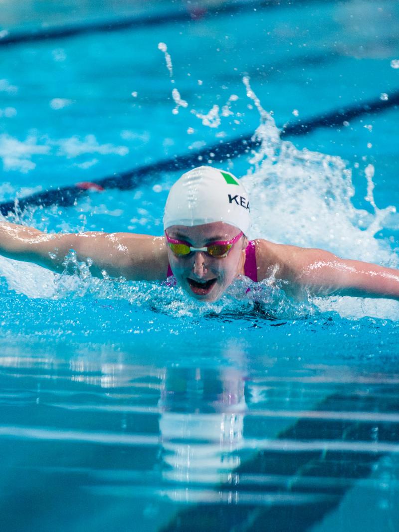 Ellen Keane of Ireland competes at the 2016 IPC Swimming European Open Championships in Funchal, Portugal.