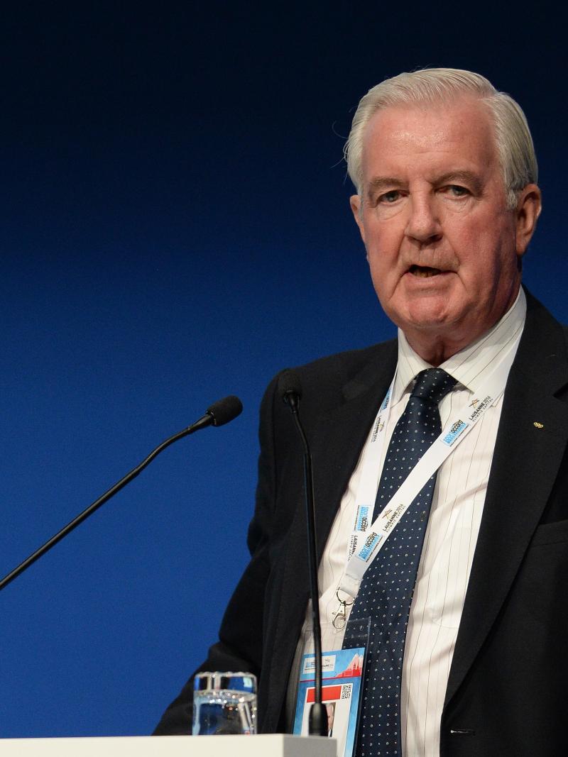 WADA President Sir Craig Reedie
