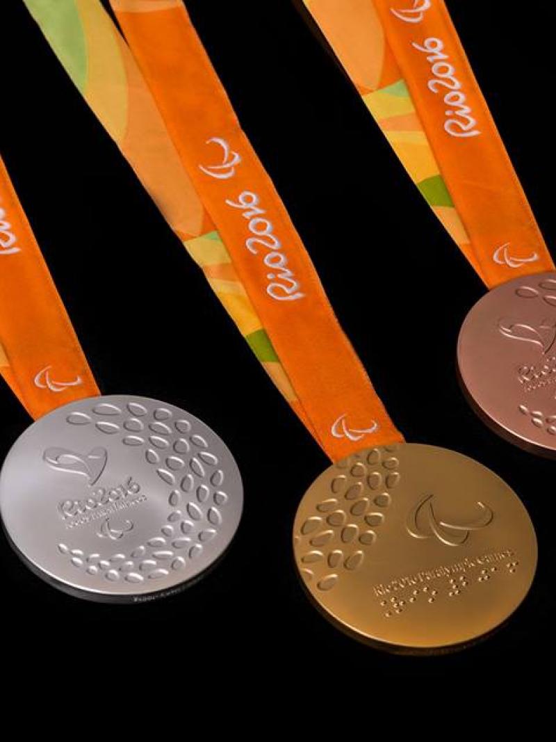These are the medals athletes will compete for at the Rio 2016 Paralympic Games.