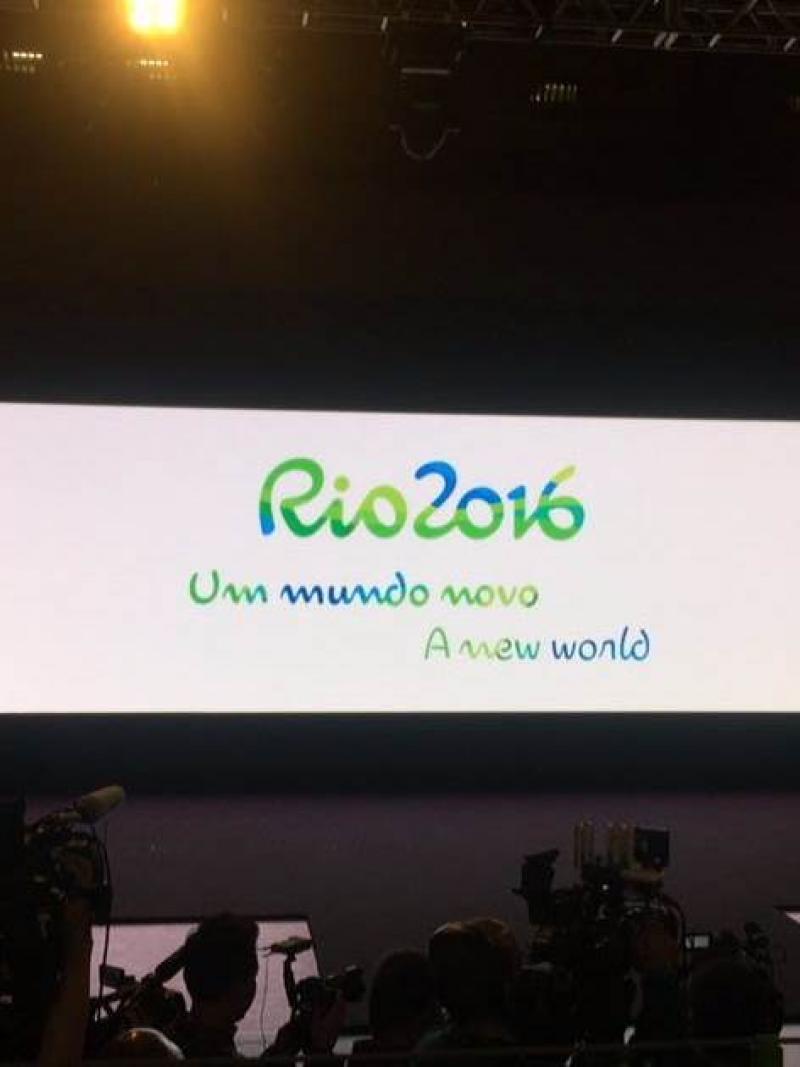 Image of Rio 2016's slogan 'A New World'