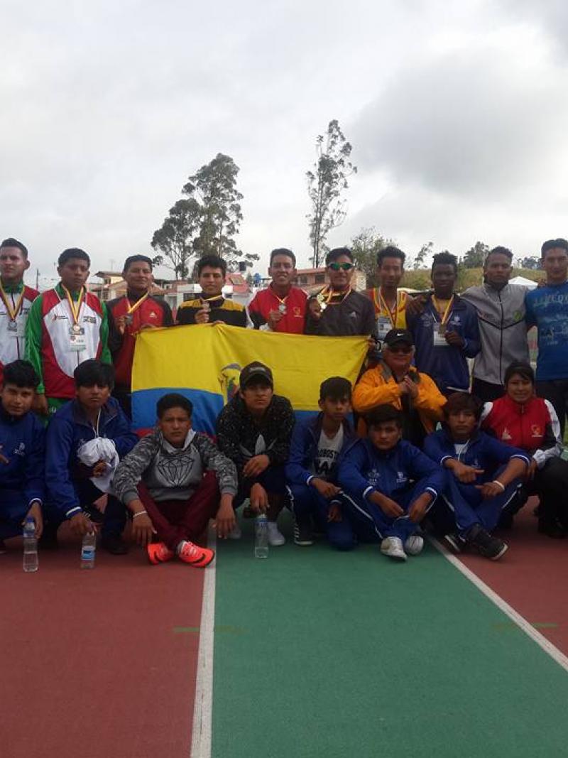 Ecuador's Para athletes competed at their national championships.