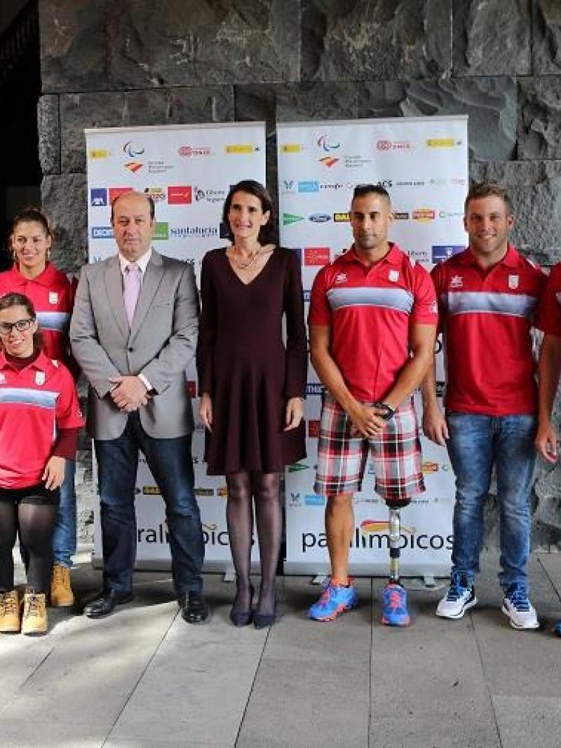 Spanish Para athletes visited 13 cities in Spain as part of promotional tour for Rio 2016.