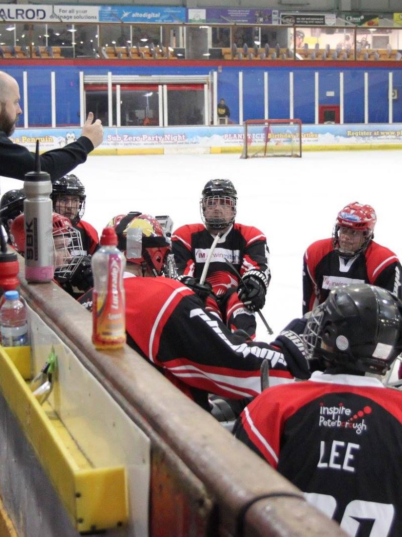 Ian Offers coached the Peterborough Phantoms in Great Britain before taking the position of head coach for the national ice sledge hockey team.
