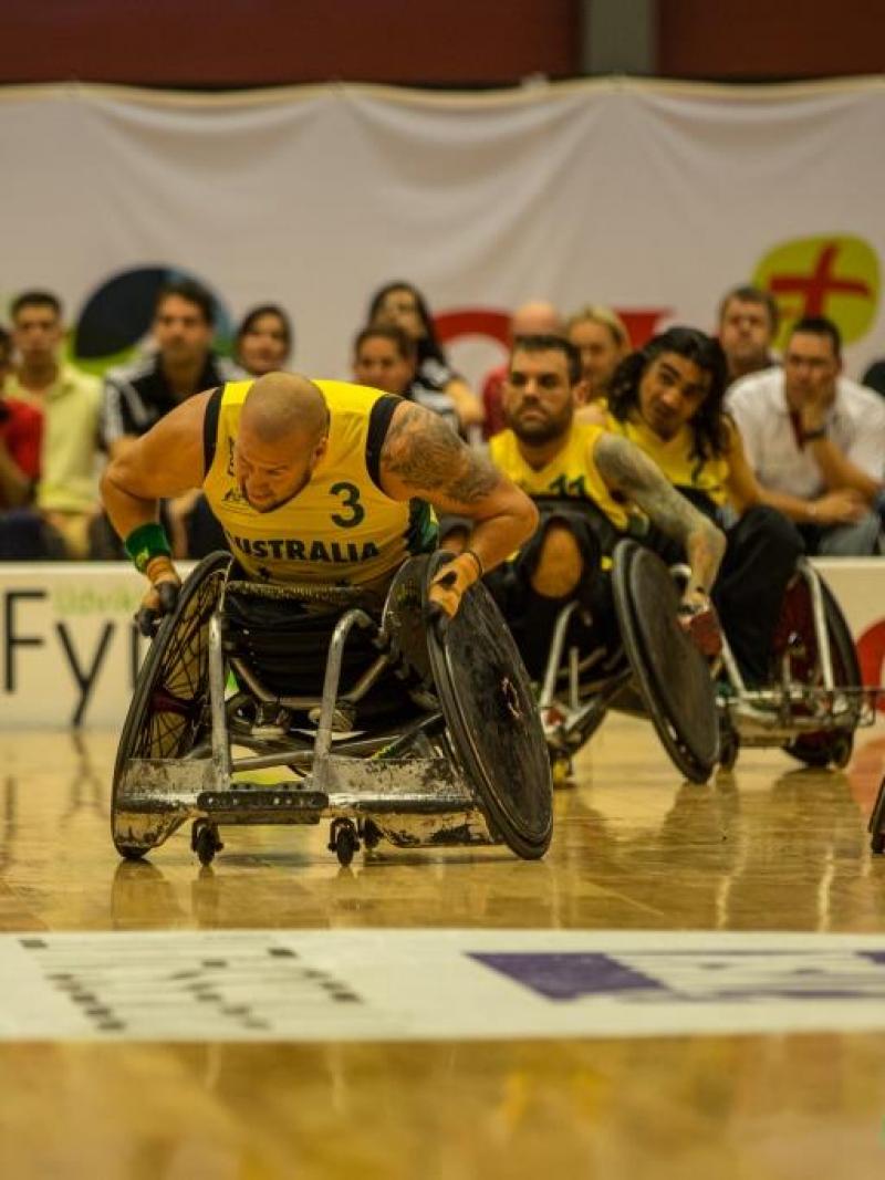 Australia at 2014 IWRF World Championship.
