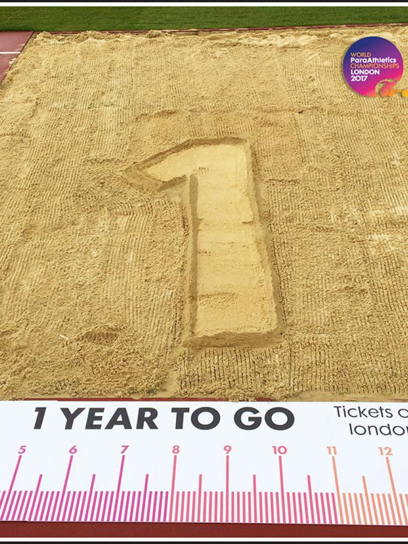It’s #1YeartoGo until the start of the World Para Athletics Championships in London, UK.