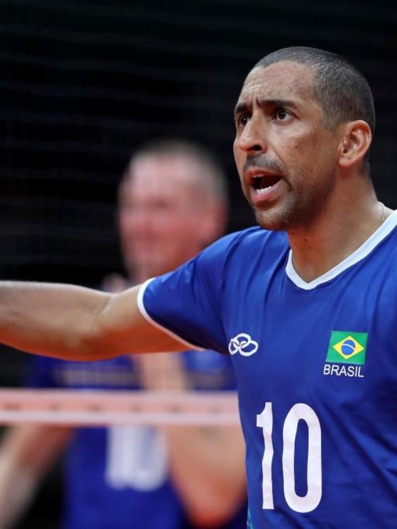 Olympic champion Serginho Santos