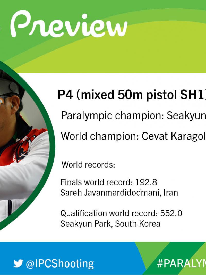 P4 (mixed 50m pistol SH1)
