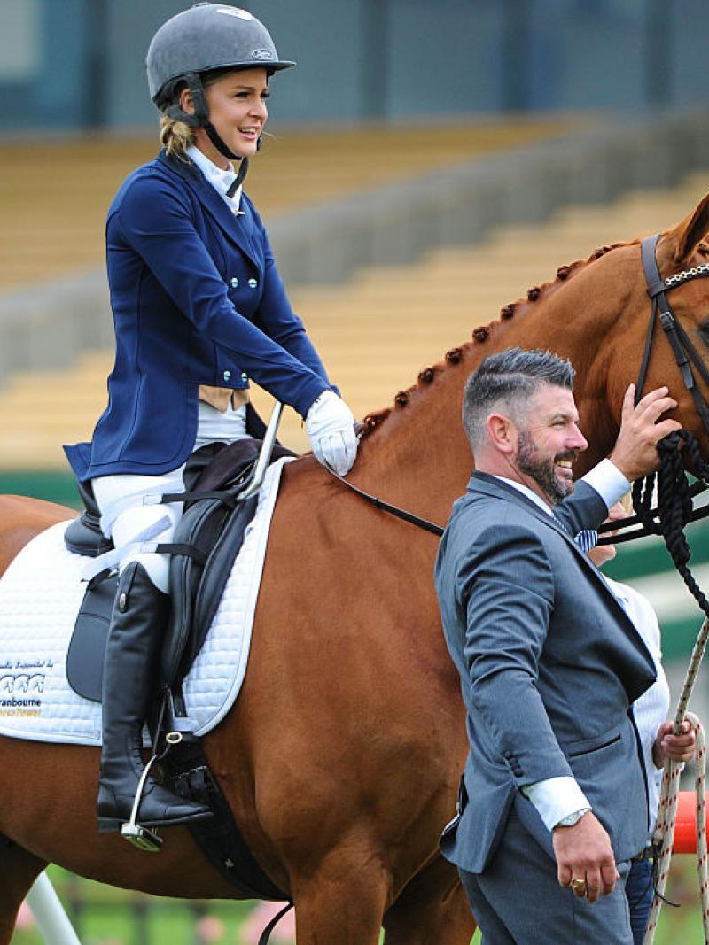 Woman on horse