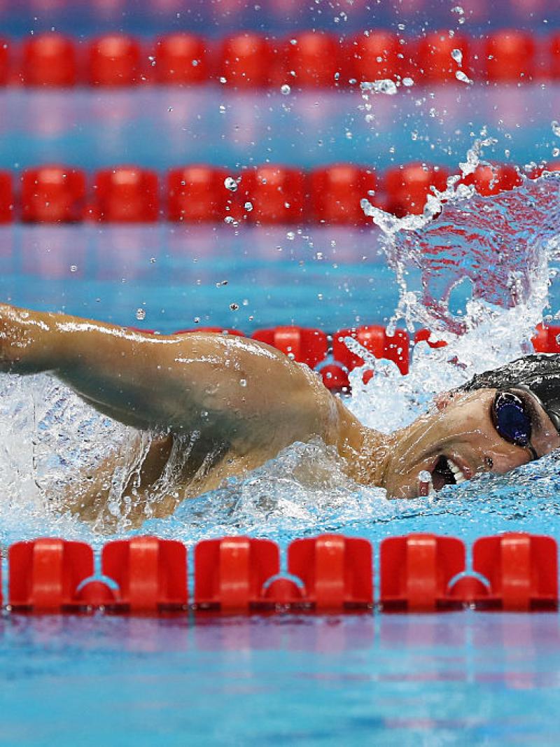 Daniel Dias swimming