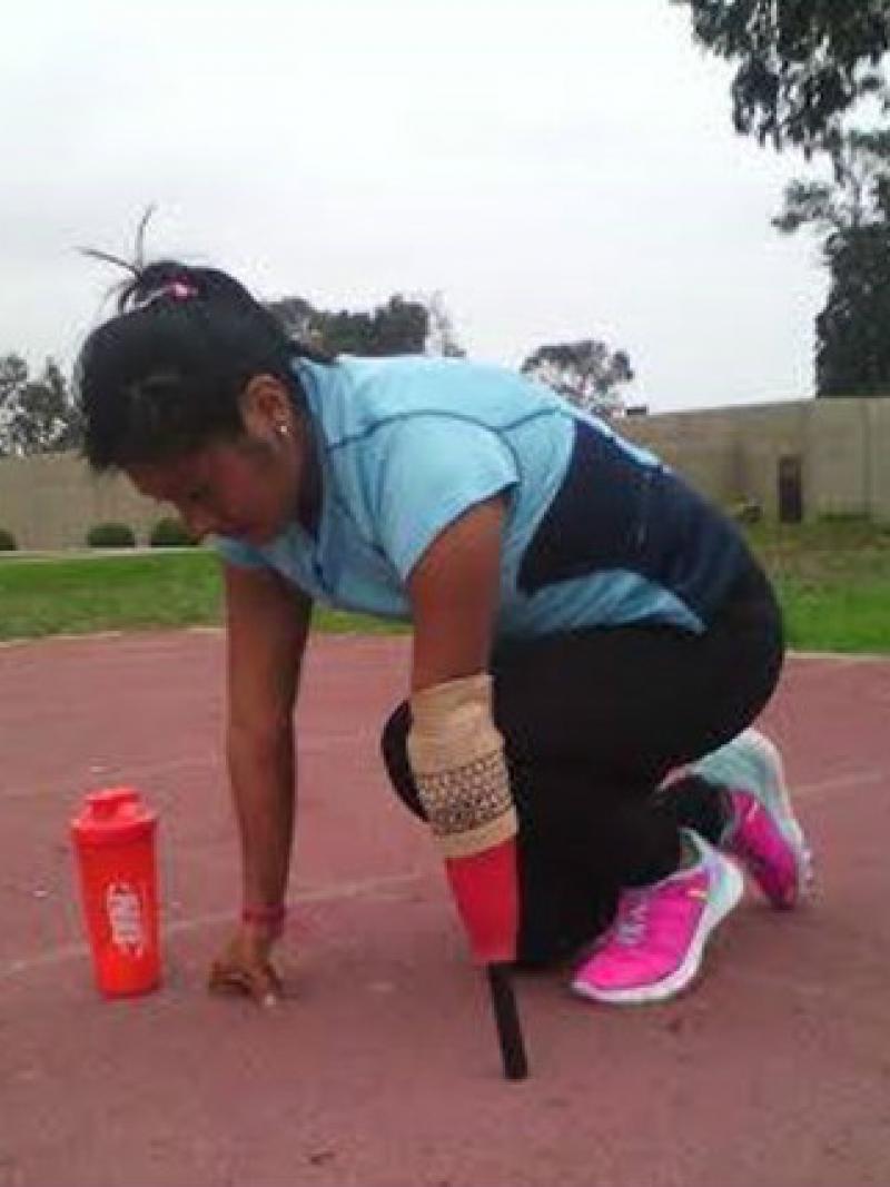 Peruvian athlete preparing for her first Paralympics