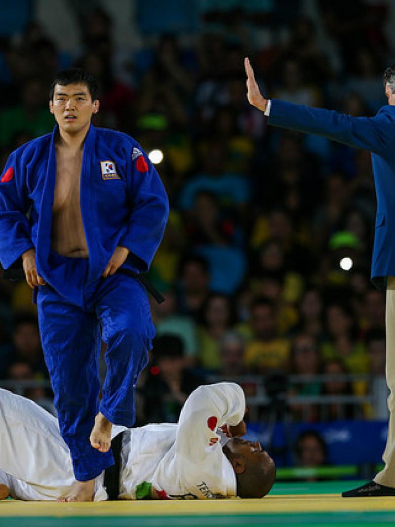 Gwanggeun Choi in action September 10 at Rio 2016
