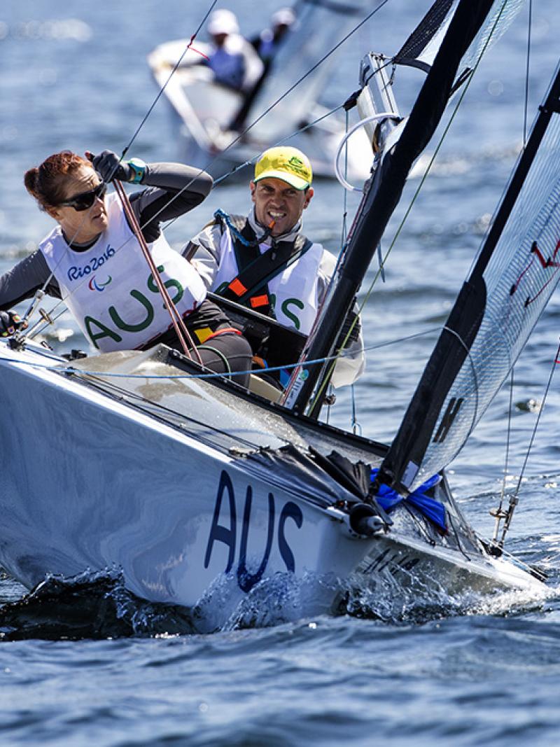 Australian SKUD 18 team - Rio 2016