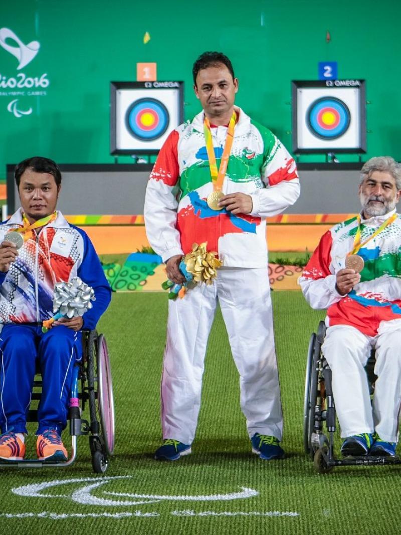Iran’s Gholamreza Rahimi