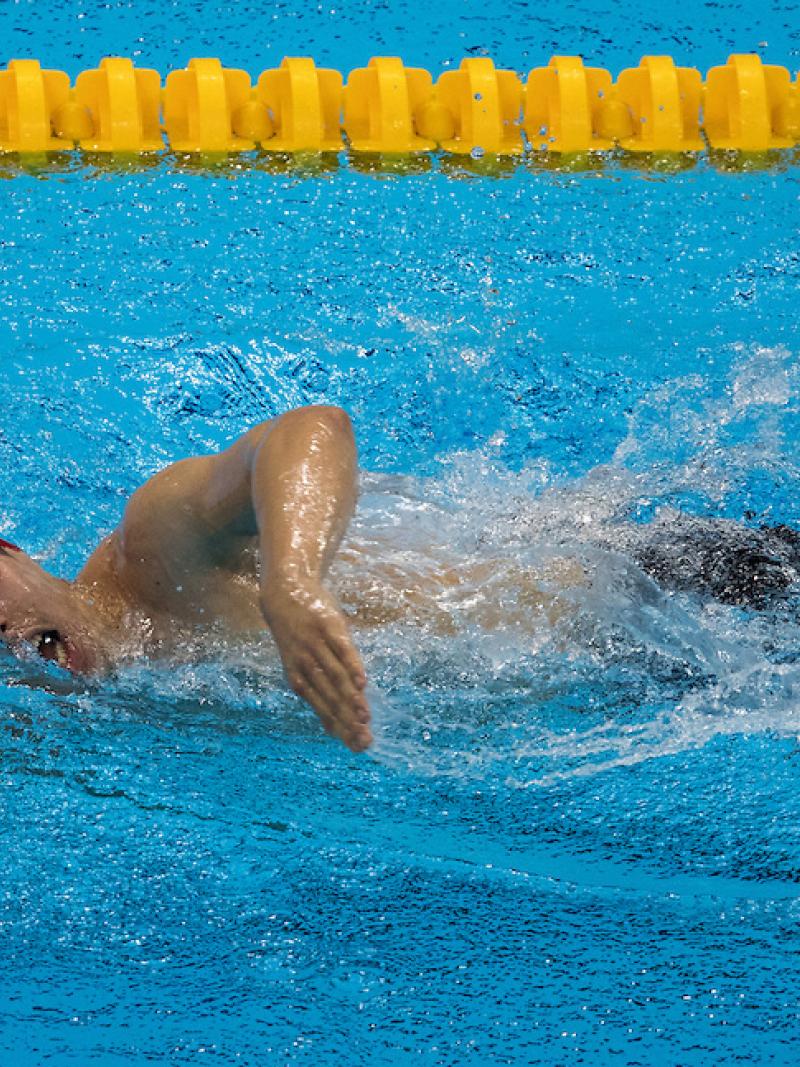 Jonathan Fox competing at Rio 2016