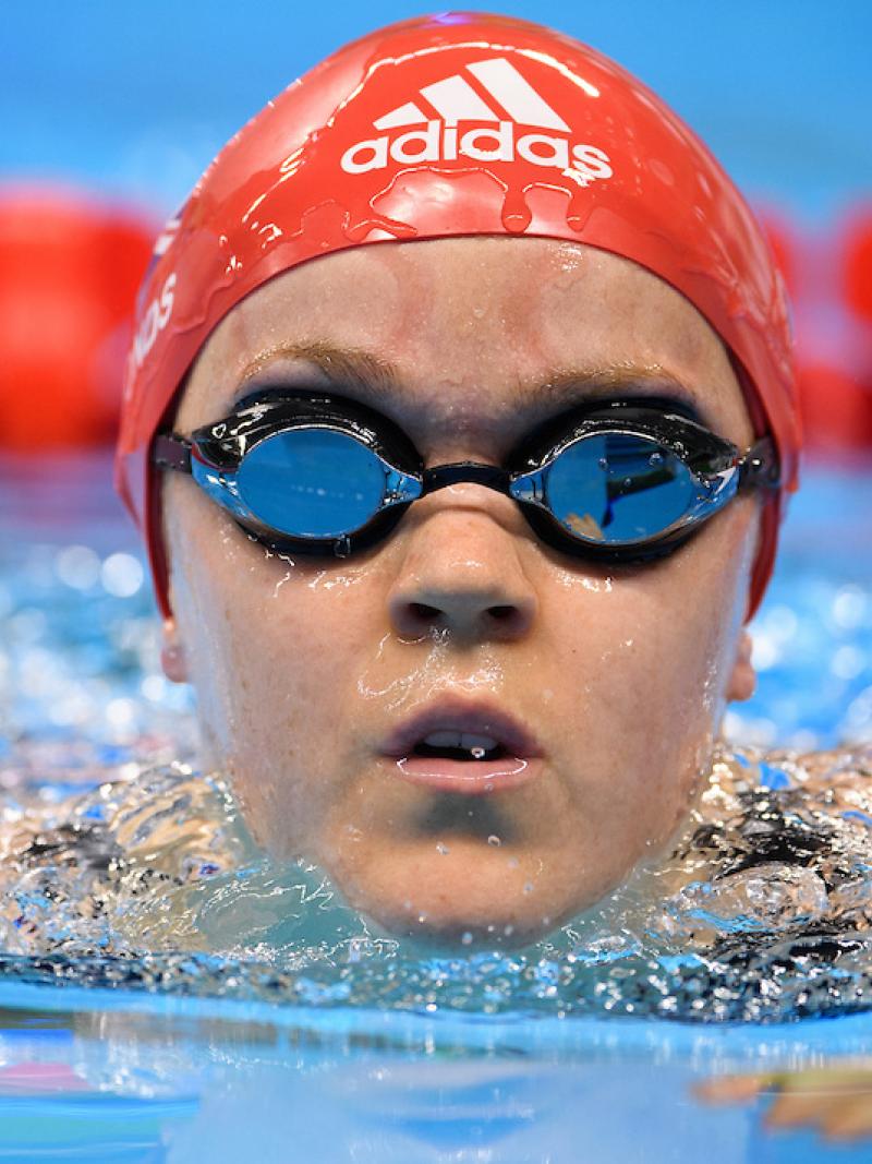 Ellie Simmonds competing at Rio 2016