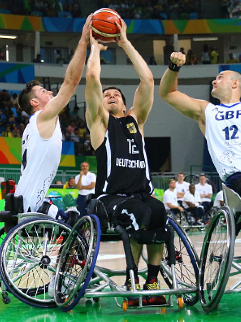 GBR's Basketball team at Rio 2016