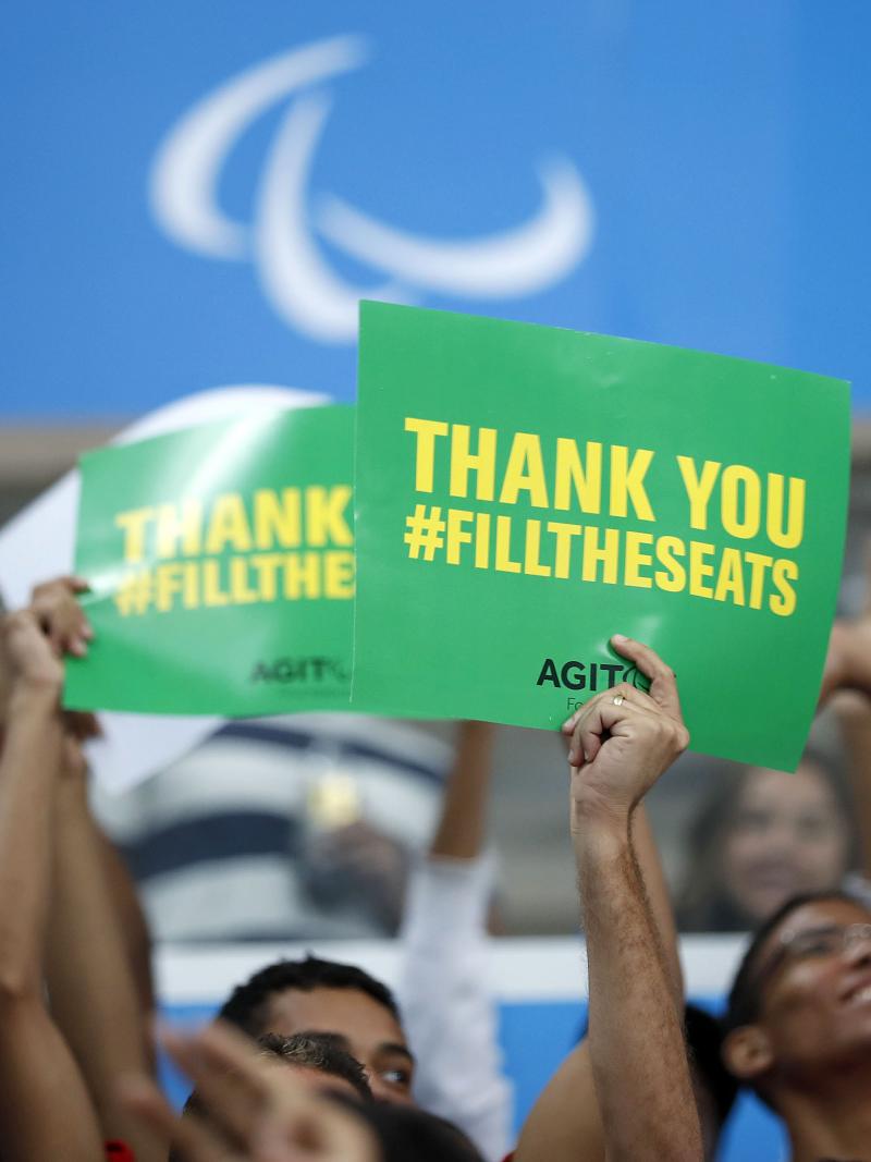 15,000 youngsters attended the Rio 2016 Paralympic Games thanks to the #FilltheSeats crowdfunding campaign.
